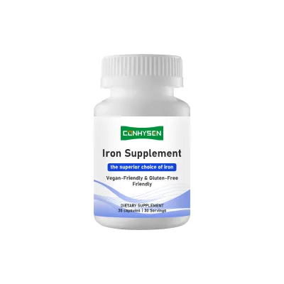 OEM ODM Iron Supplement Capsules with Vitamin C Iron Nourishes Healthy Blood Building Processes Boosts Energy Levels