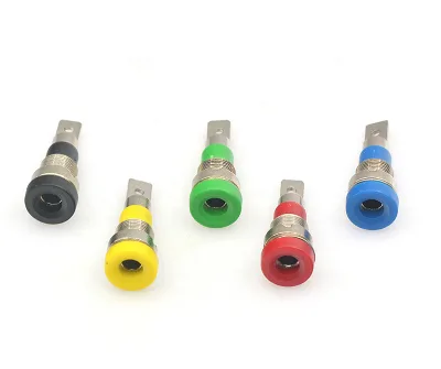 4mm Banana Jack Socket Female Adapter Connector Safe Brass Banana Socket