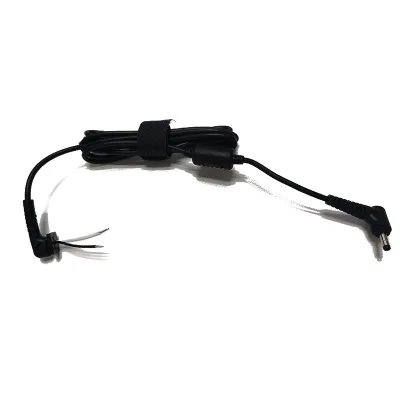 DC Power Cord 4.0*1.7mm Copper Conductor 18AWG 1.8m Right Angle for Curved Protector Bend Laptop Adapter for Compatible OEM