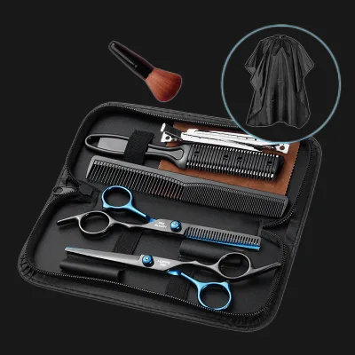 High Quality  Professional Salon, Hair Cutting  Multi Function Shears Stainless Steel Flat Salon Hair Scissors/