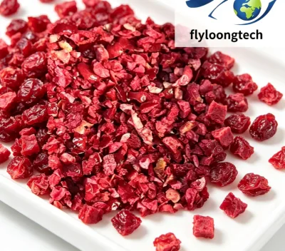 Bagged FD Sweet Cranberry Freeze-Dried Fruitr Bulk Packaging Ready to Eat