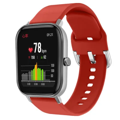 Quick Rubber Soft Silicone Watch Bands, 38/42mm Universal Adjustable Sport Strap For apple watch