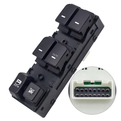MHJKIA Power Window Main Switch Electric Window Control Button 93570-1M010WK Master Power Window Switch for Kia CERATO FORTE