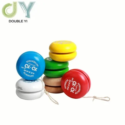 Hot Selling Kids Wooden Toys Custom 55mm yoyo Ball