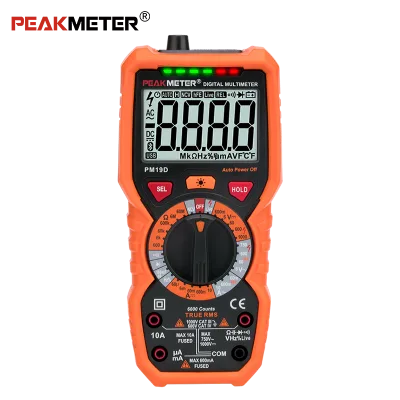 PM19D Dc Ac Ammeter Voltmeter Digital Panel Display Meter Capacitance Meter Volt Amp Analog Meter Ampere Meter Amperimetro