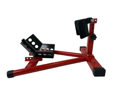 Heavy Duty 1500lbs Motorcycle Parking Stand Compatible Motorcycle Front Tire Chock Heavy Duty Steel