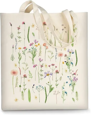 Wholesale Custom Silk Screen Print Canvas Foldable Tote Bag Ribbon Rope Reusable Shoulder Shopping Bag Custom Color Design