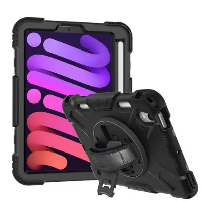 Factory Silicone Pc Soft Protective Heavy Duty Tablet Case For Ipad Mini 6 Kickstand 8.3 Inch Case Cover With Pencil Pen Slot