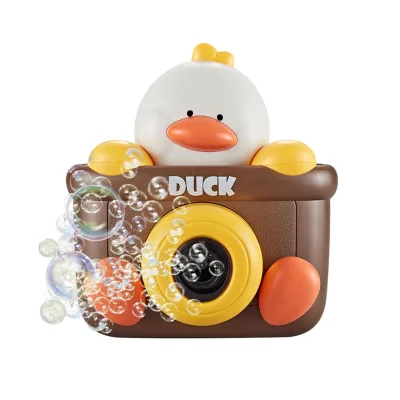 Chengji Duck Bubble Camera Children Summer Outdoor Beach Toys Cute Cartoon Animal Series Camera Bubble Machine