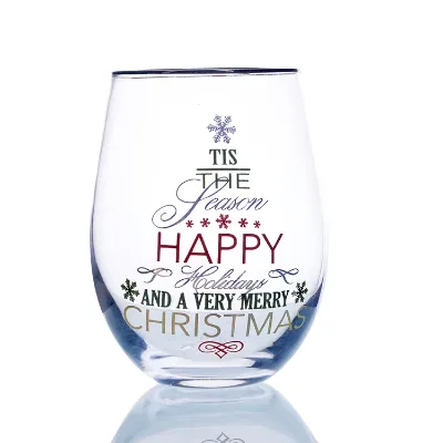 Customizable Logo Whisky Tasting Glasses Elegant Rock Style Colored Stemless Wine Cup Classic Elegant Drinkware