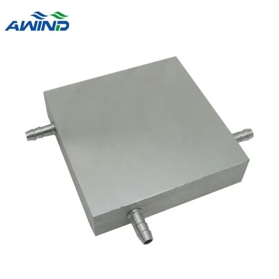 Water Cooling Block Aluminum Waterblock Cooler Heatsink Watercooling plate Head Light Right Effluent For Cpu Graphics Radiator