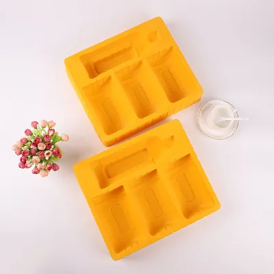 Manufacturer's Food-Safe PVC Clamshell Blister Packaging for Red Wine Disposable PS Plastic Paper Inner Tray Bubble Toy Candle
