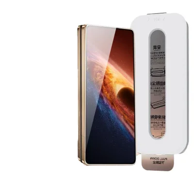 Tempered Glass Screen Protector for Honor Magic V6, HD Privacy Outer Screen Film with Dust-Free Installation Kit for Honor