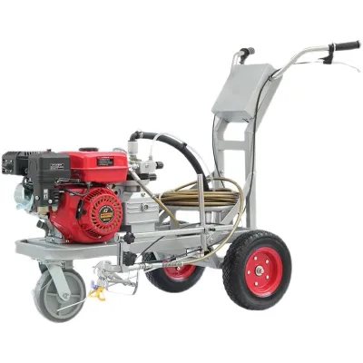Automatic Parking Space Sidewalk Marking Vehicle Line Drawing Road Marking Beam Machine