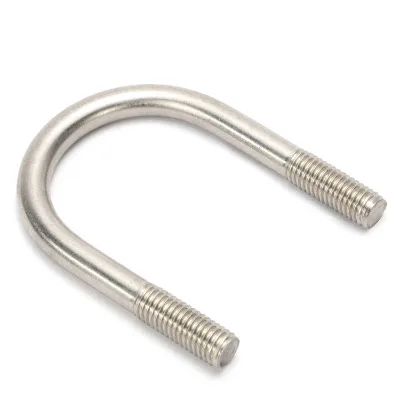 U-bolt Supplier Bending Hook Round Square U Bolt With Hex Nuts Washers Din3570 Stainless Steel Bolts and Nuts Set