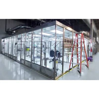 Prefabricated SUS 304 PCB Assembly Dust-free Sterile Manufacturing Modular Cleanroom