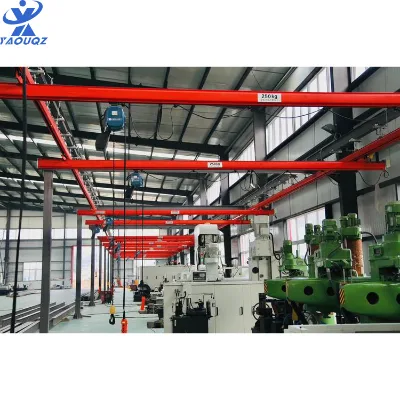 Customizable KBK Workstation Crane Kit Bolt Together System for Rapid Workshop Installation Warehouse Material Handling Crane
