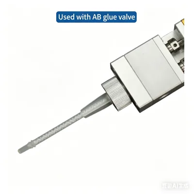 EFD Bayonet Static Mixing Tube 190-324 Two Component AB Glue Dispensing Nozzle for Dispensing Machine