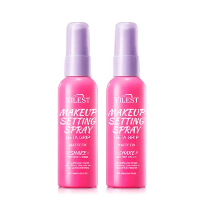 Cosmetics Custom logo Makeup Fixer Private Label Dewy Setting Spray Rose Water Sweatproof Moisturizing Makeup Setting Spray
