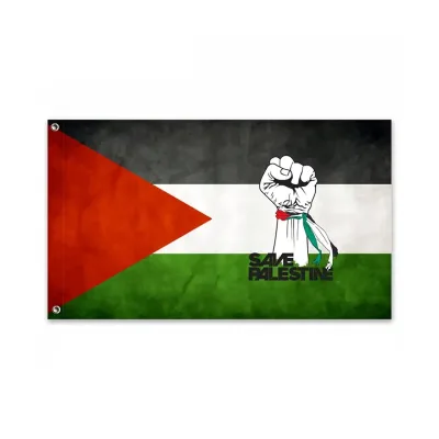 Custom Design Palestinian Flag 3x5 ft Palestine Free State Independent National Homeland