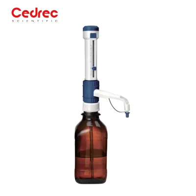 Cedrec 2.5-25mL Autoclavable Bottle Top Dispenser Chemical Resistant Lab Liquid Handling Pipette