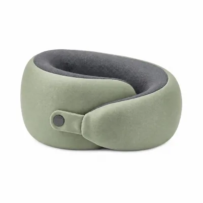 FatrouGirl Customizable Airplane Neck Pillow Eye Mask Ergonomically Designed Memory Foam Adult Travel Pillow Portable Shape