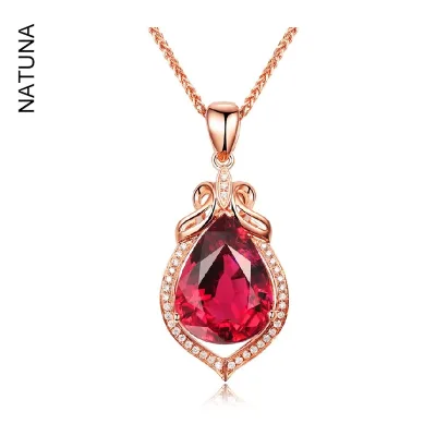 NATUNA New Product Personalised Necklace Copper Crystal Zircon Fashion Jewelry Sets for Women
