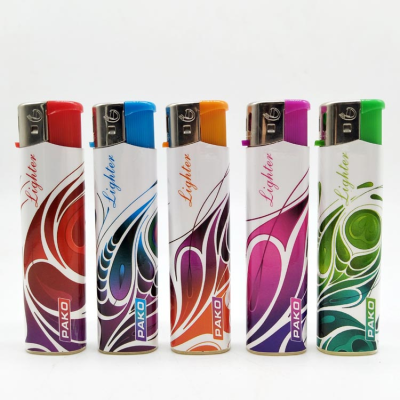 Cheap Custom Logo Encendedores Plastic Cigarette Gas Lighters