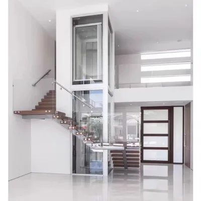 Residential Elevator for Apartment Outdoor Factory Hotel Contemporary Passenger Supermarket Residential Elevator