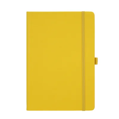 A5 Business Notebook with Elastic Band Closure Hardcover Memo Journal for Student Office Daily Diary