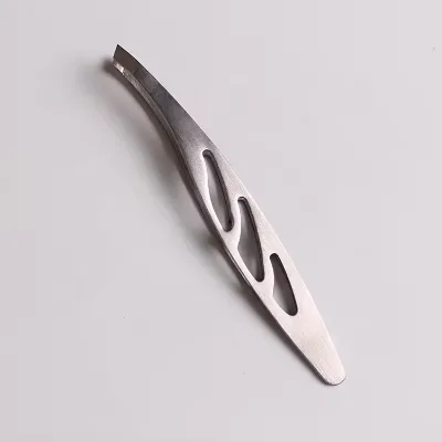 High Quality Stainless Steel Curve Eyebrow Tweezers
