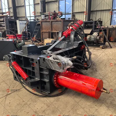 Small Baler Machine for Processing Metal Cans Pipes and Wires with Quick Cycle Times