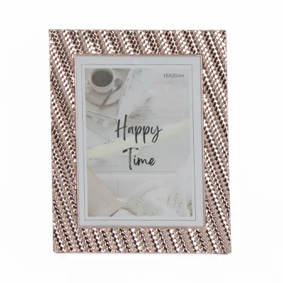Jinn Home Gold Metal Frame for Picture 8x10, Tabletop Shelf Photo Frames, Classy Gift for Birthday or Wedding