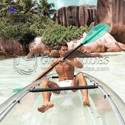 2 Person Kayak With Motor Transparent Low Boat Price Pedal Kayak for Fishing