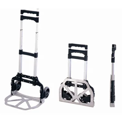 Oeytree Heavy Duty Multifunctional Foldable Hand Truck with Aluminum Frame 100kg Capacity ABS Wheels Model XY-441