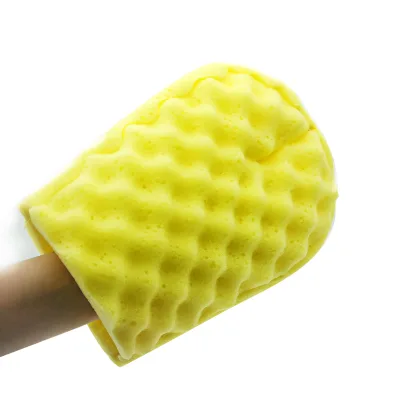 Hand Protected Car Cleaning Washing Sponge Glove