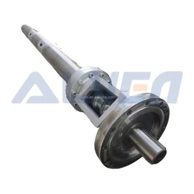 ALVEN Brand Two-Stage Vented Degas Screw Barrel (Metal Nitrided Bimetallic HRC 56-58) Industrial Plastic Rubber Recycling