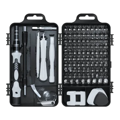 Whole 115-in-1 Screwdriver Set Watch Mobile Phone Disassembly Precision Repair Tool Steel Combination Set