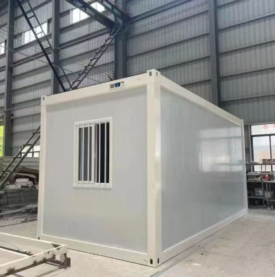 20ft Flat Container House Living Room  Premium Product Type Prefabricated  Houses