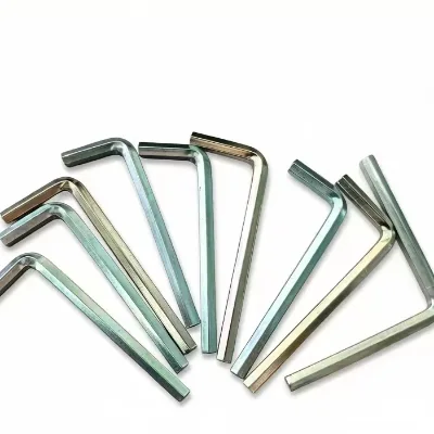 L-shaped Extended Ball Head Hex Socket Wrench, Alloy Steel Hex Socket Wrench, Industrial Grade Manual Maintenance Tool
