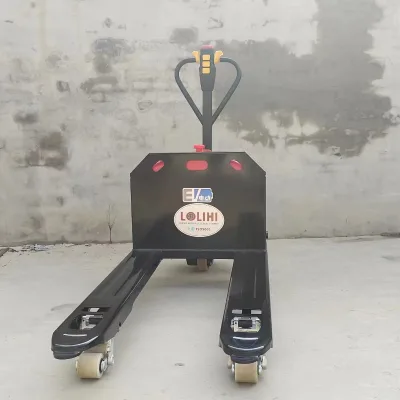 Factory Direct Price Efficient Multifunctional 2t 550mm Industry Battery Power Hand Pallet Truck