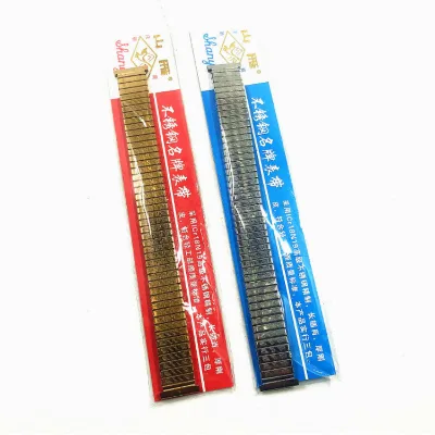 Watch Parts Silver Stretch Strap Watch Metal Strap Telescopic Watch Elastic Strap