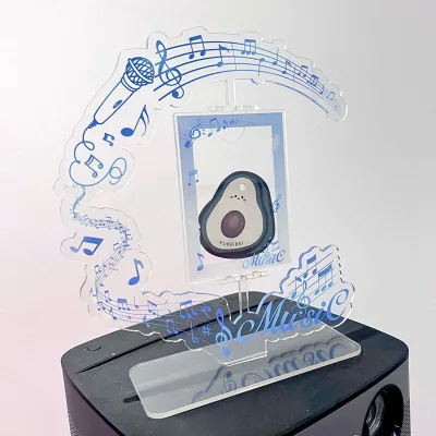 Wholesale Custom High Quality UV Printed Cartoon Character Anime Acrylic Rotating Picture Frame