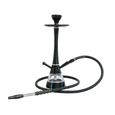 Mazaya 48CM Middle Length Single Hose Metal  Aluminum Hookah Shisha