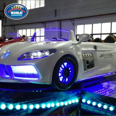 Meniscus Drift Car Kiddie Track Rides Ride and Glide Roller coaster
