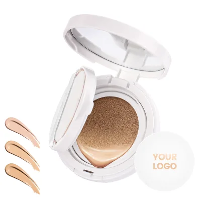 Low Customized Waterproof Moisturizing Vegan Nude Air Cushion Bb Cream 3 Colors Wholesale Best Full Coverage Liquid Foundation