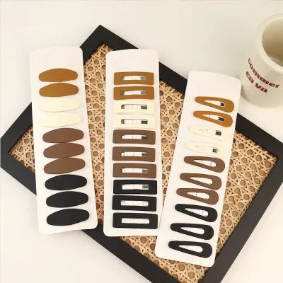 Korean Fashion Hair Clips Solid Color Cute Style Hair Clips