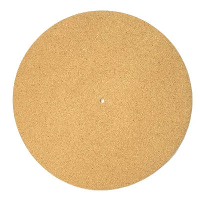 Custom Design 12inch Soft Cork Slipmat Turntable Slipmat Vinyl
