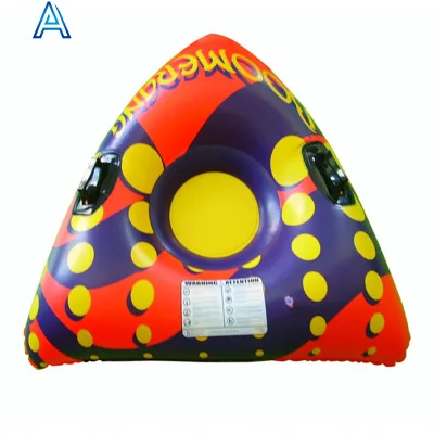 Durable Eco-friendly PVC Inflatable Snow Tube for Kids Adults Children Inflatable Sturdy Handles Safety Winter Snow Sled