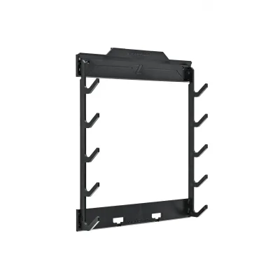Wall Mounted Fishing Rod Rack Expandable Splicing Snap Fit Easy Install ABS 142g Fits Rod Dia 3.2cm for Fishing Rod Storage Rack